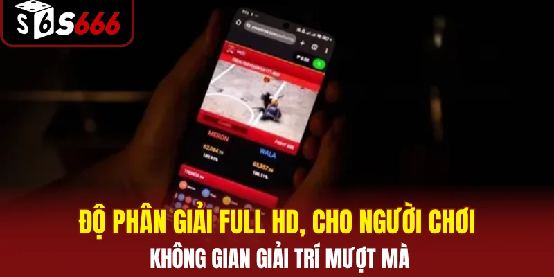 Độ phân giải Full HD, cho người chơi không gian giải trí mượt mà